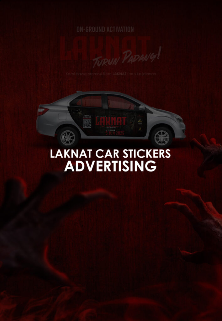 Launching Campaign - Laknat Car Sticker Advertising (Fleet Branding Campaign)